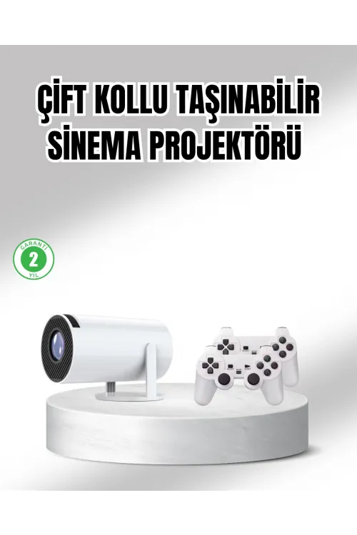 Projeksiyon Cihazı 4k Destekli Kablosuz Bağlantılı Bluetooth 5.0