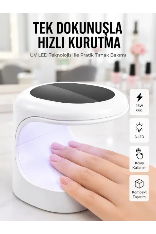 Protez Tırnak Kurutma