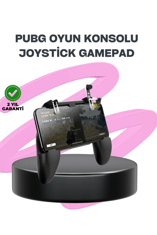 Pubg Mobile İçin Tetikleyicili Joystickli Telefon Gamepadi