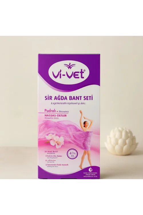 Pudralı Sir Ağda Bant Seti