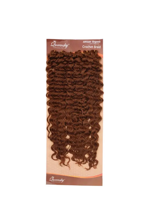 QueenSky Afro Dalgası Saç - 75cm - 240gr - Bakır