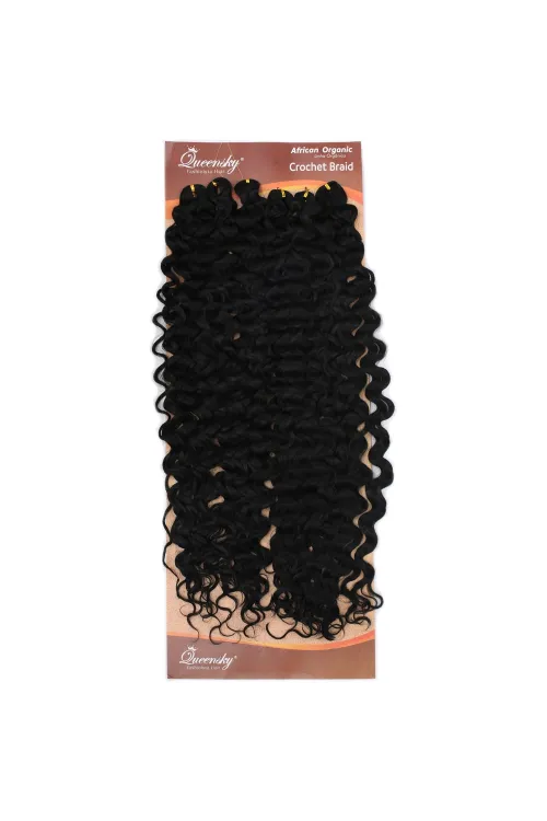 QueenSky Afro Dalgası Saç - 75cm - 240gr - Siyah