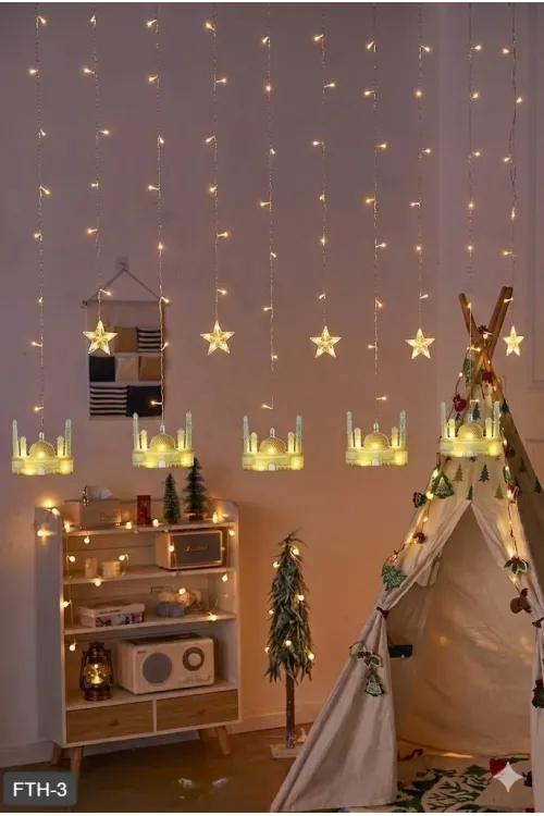 Ramazan Perde LED Işık 3 Metre
