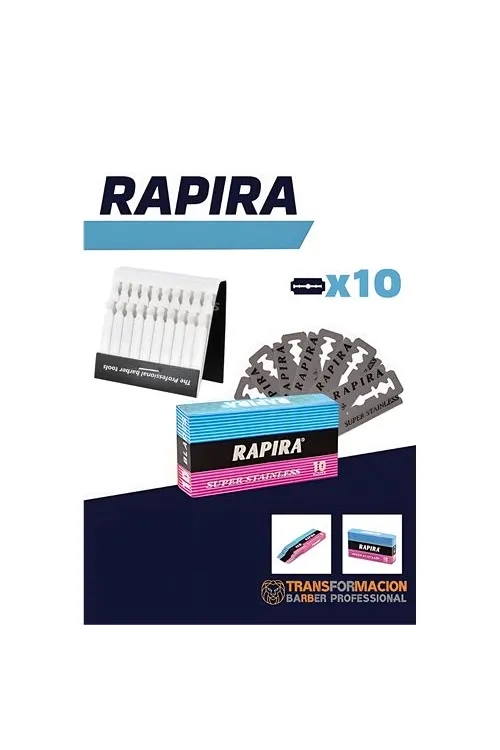 Rapira Platinum 10 Adet Tıraş Jileti Kantaşı Seti 715919