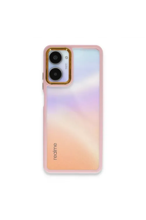 Realme 10 Pro 5g Kılıf Dora Kapak - Pudra