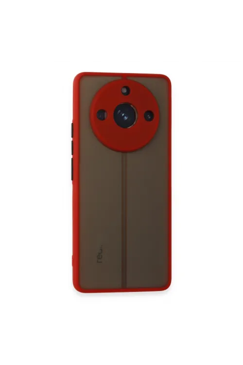 Realme 11 Pro Kılıf Montreal Silikon Kapak - Kırmızı