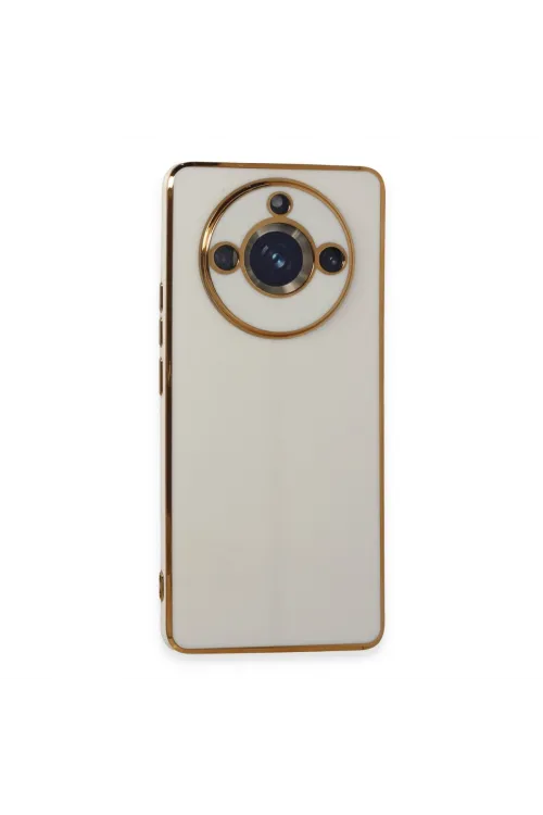 Realme 11 Pro Kılıf Volet Silikon - Beyaz