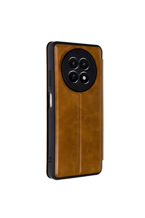 Realme 12 5g Kılıf Flip Cover - Taba