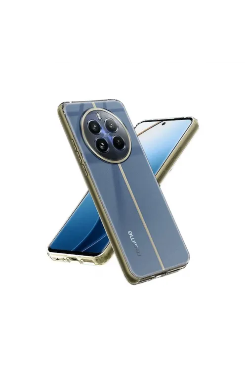 Realme 12 5g Kılıf Lüx Şeffaf Silikon