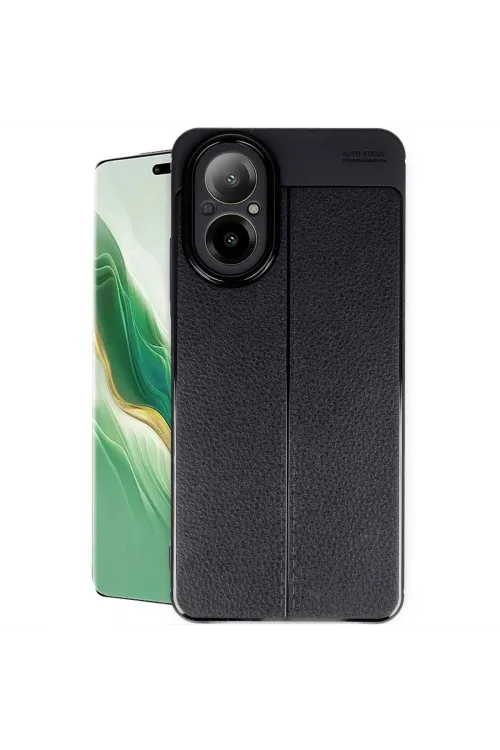 Realme 12 Lite Kılıf Auto Focus Kapak - Siyah