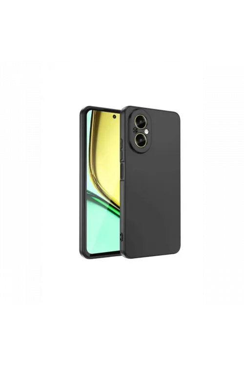 Realme 12 Lite Kılıf First Silikon - Siyah
