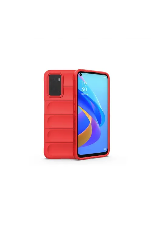 Realme 9i 4g Kılıf Optimum Silikon - Kırmızı