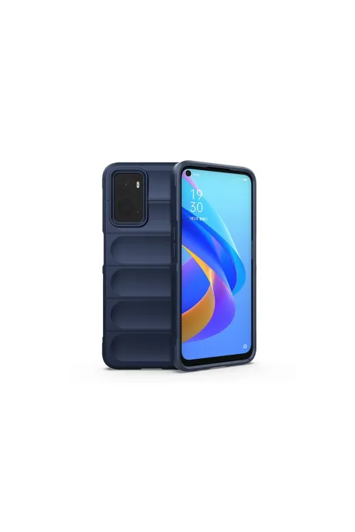 Realme 9i 4g Kılıf Optimum Silikon - Lacivert