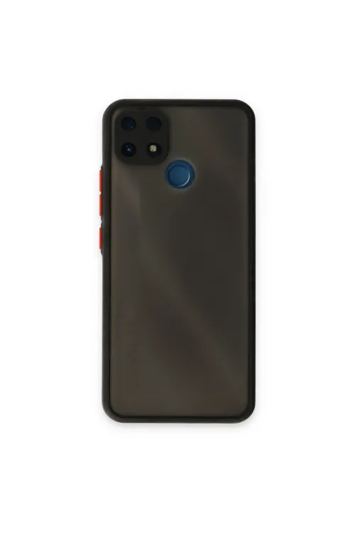 Realme C25 Kılıf Montreal Silikon Kapak - Siyah