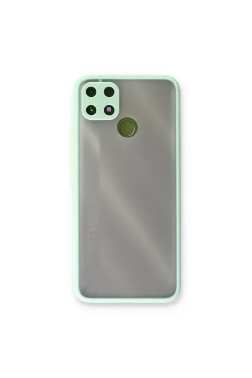 Realme C25 Kılıf Montreal Silikon Kapak - Turkuaz