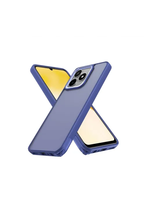 Realme C53 Kılıf Elegant Kapak - Açık Mavi