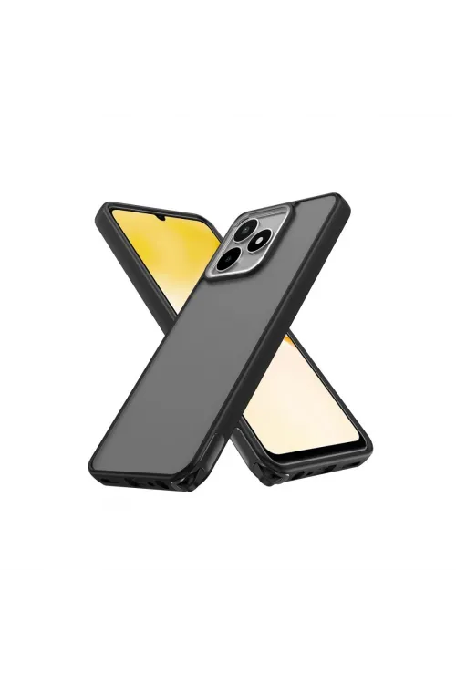 Realme C53 Kılıf Elegant Kapak - Siyah