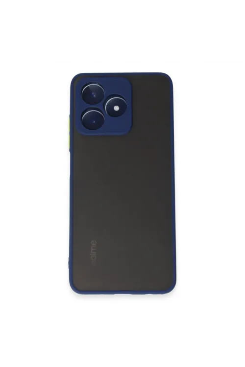 Realme C53 Kılıf Montreal Silikon Kapak - Lacivert