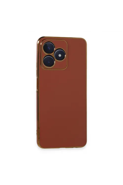 Realme C53 Kılıf Volet Silikon - Kırmızı
