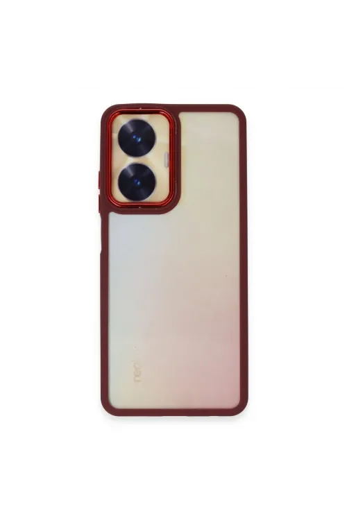 Realme C55 Kılıf Dora Kapak - Kırmızı
