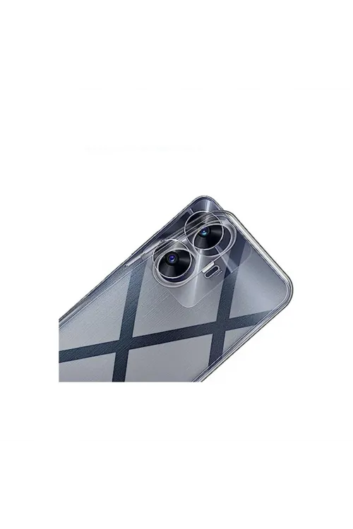 Realme C55 Kılıf Lüx Şeffaf Silikon