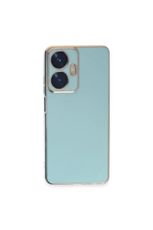 Realme C55 Kılıf Volet Silikon - Açık Yeşil