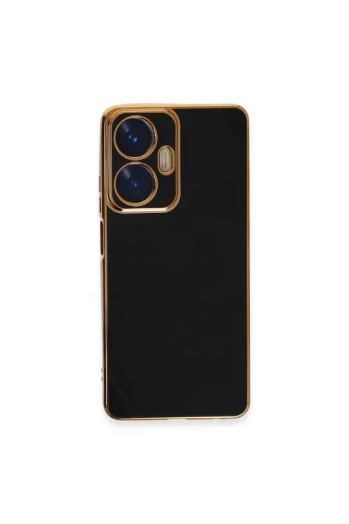 Realme C55 Kılıf Volet Silikon - Siyah
