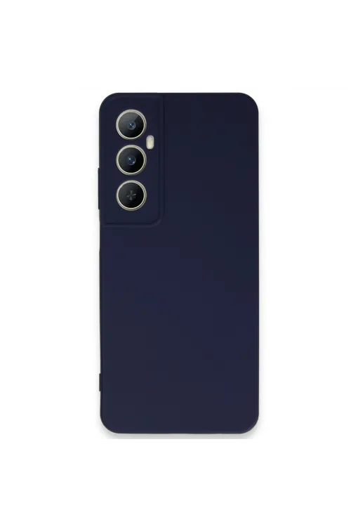 Realme C65 Kılıf First Silikon - Lacivert