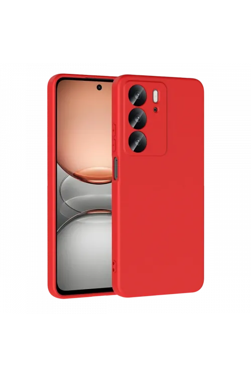 Realme C75 4G First Silikon - Kırmızı