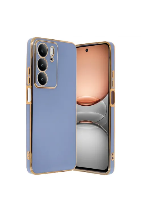 Realme C75 4g Kılıf Volet Silikon - Mavi