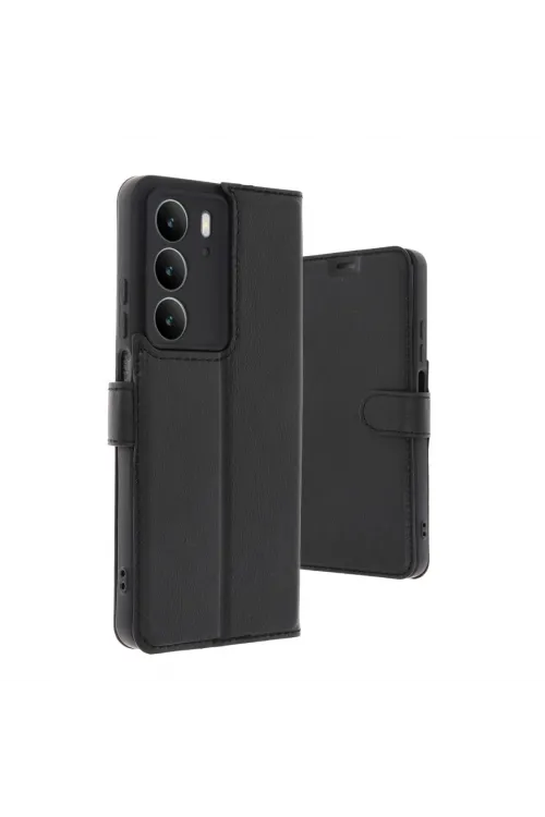Realme C75 4g Trend S Plus Kapaklı Kılıf - Siyah