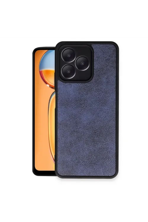 Realme Note 50 4g Kılıf Aras Deri Kapak - Lacivert