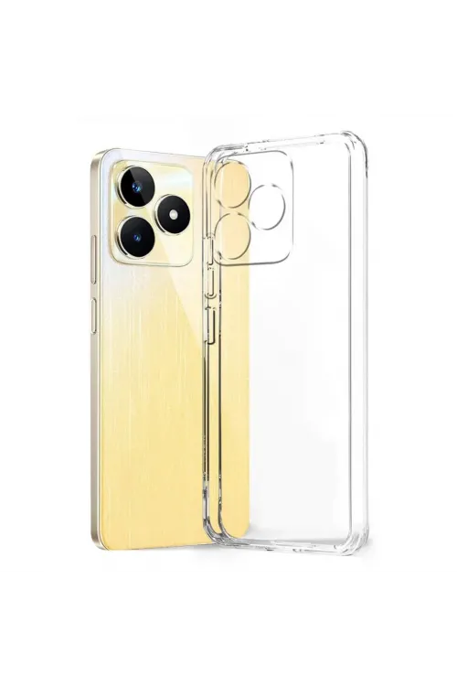 Realme Note 50 4g Kılıf Lüx Şeffaf Silikon