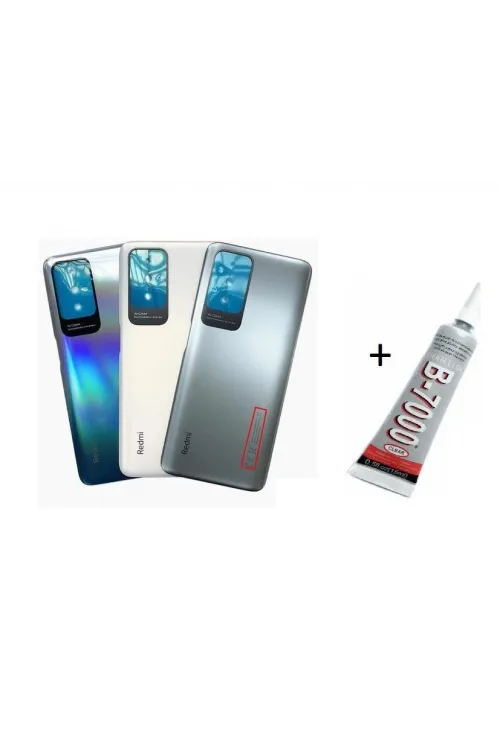 REDMİ 10 Arka Batarya Pil Kapağı KARBON GRİSİ (B70