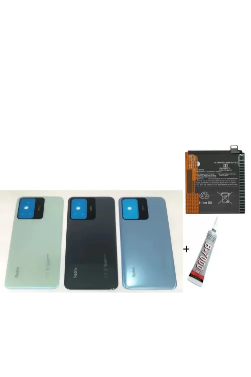 Redmi Note 12S Arka Batarya Kapağı ,batarya Ve B70