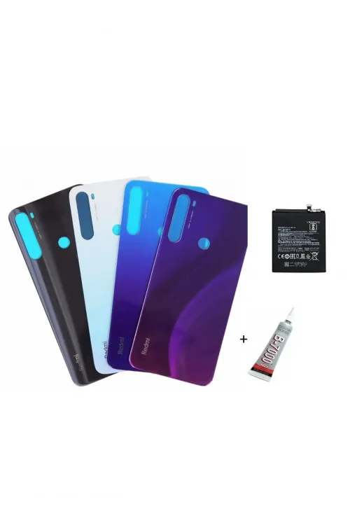 REDMİ NOTE 8 Uyumlu ARKA BATARYA KAPAĞI ,BATARYA V