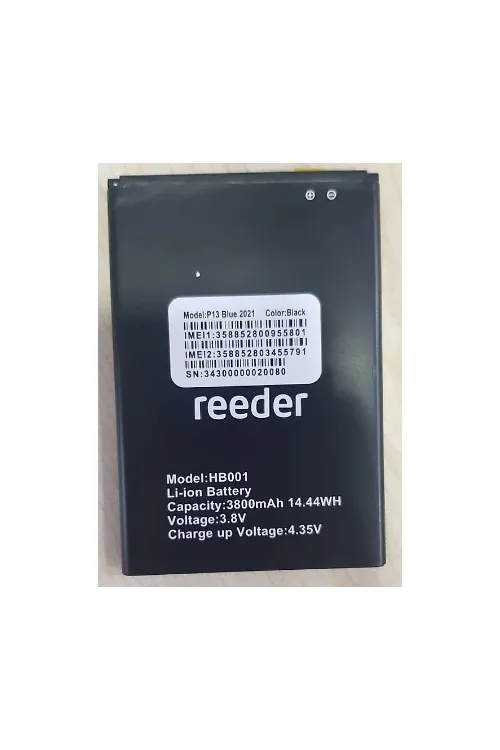 Reeder P13 Blue 2021 Güçlendirilmiş Batarya