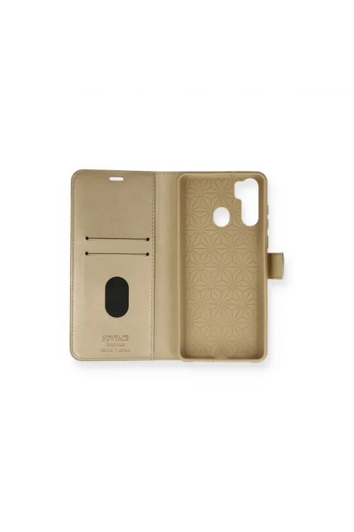 Reeder P13 Blue Max Kılıf Trend S Plus Kapaklı Kılıf - Gold