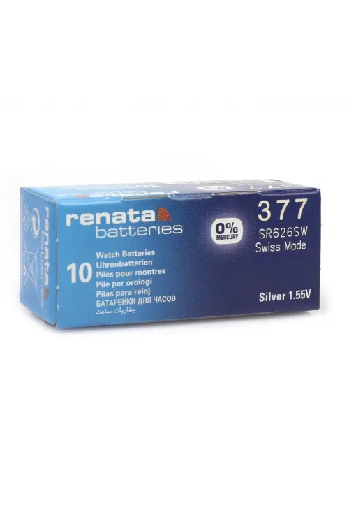 Renata 377 Sr626sw 1.55v Alkalin Saat Pili 10 Adet