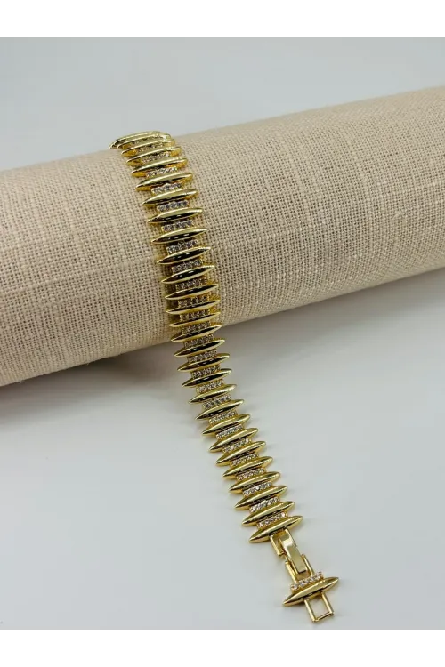 Renk  Pirinç Cm Bileklik 17+2 Cm  - IEG0541