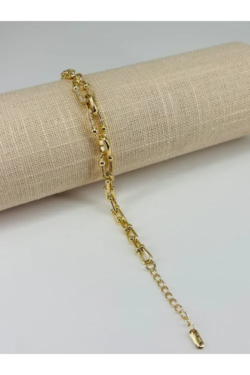 Renk  Pirinç Cm Bileklik 17+4 Cm  - IEG0511