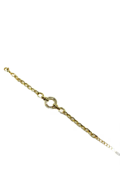 Renk  Pirinç Cm Bileklik 17+4 Cm  - IEG0540