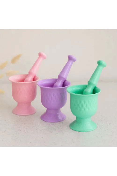 Renkli Plastik Havan (Sarımsak Dövecek)