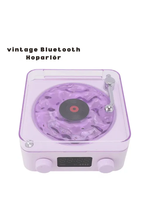 Retro Bluetooth Hoparlör MOR