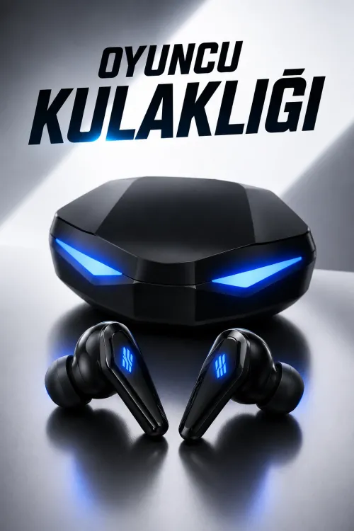 Rgb Işıklı Yüksek Ses Kaliteli Gamer Kulaklık Bluetooth Bağlantılı