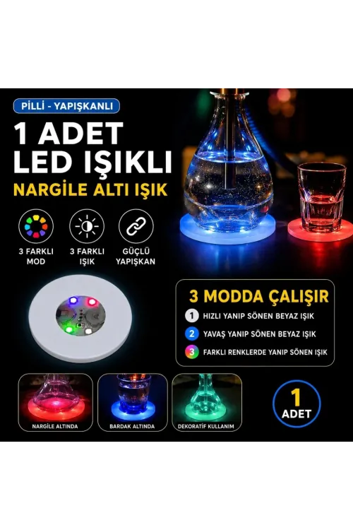 Rgb Led  Altı Işık 1 Adet