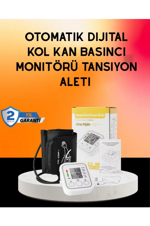 Ritmi Tespit Özellikli Dijital Tansiyon Aleti