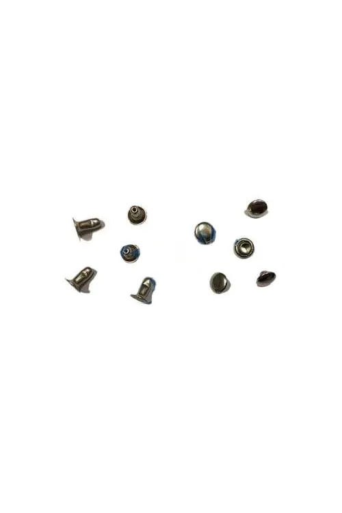 Rivet Perçin - 6mm, Nikel, 1000 Adet