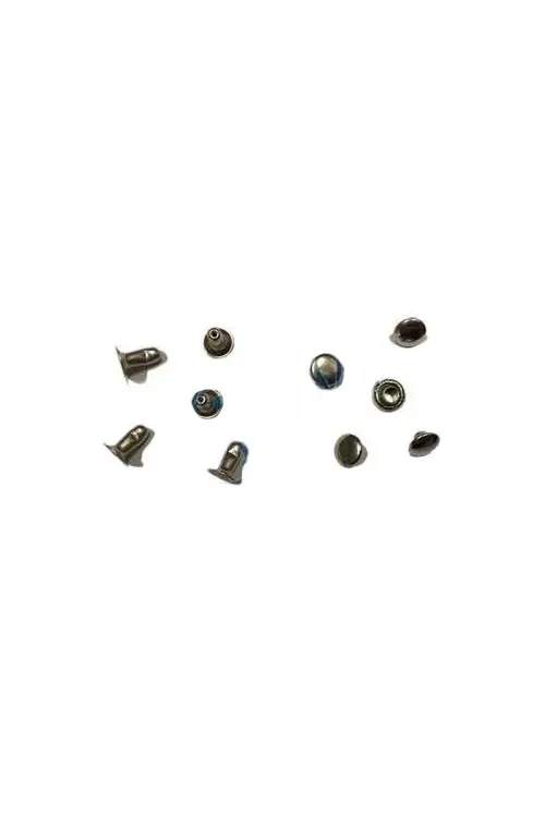 Rivet Perçin - 6mm, Nikel, 1000 Adet