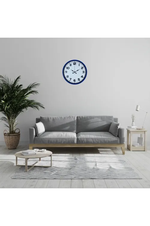 Royal Lacivert 36 Cm Duvar Saati